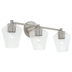 Fluted Felix Vanity Light - 3 Light