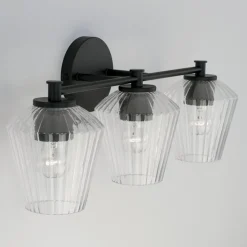 Fluted Felix Vanity Light - 3 Light