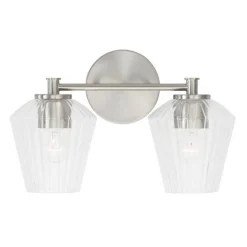 Fluted Felix Vanity Light - 2 Light