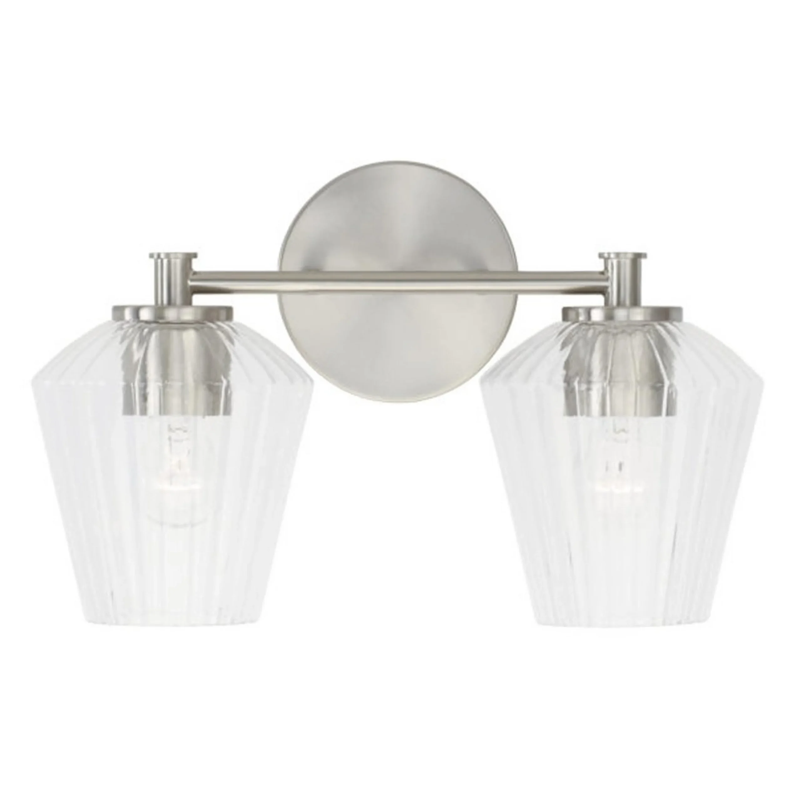 Fluted Felix Vanity Light - 2 Light