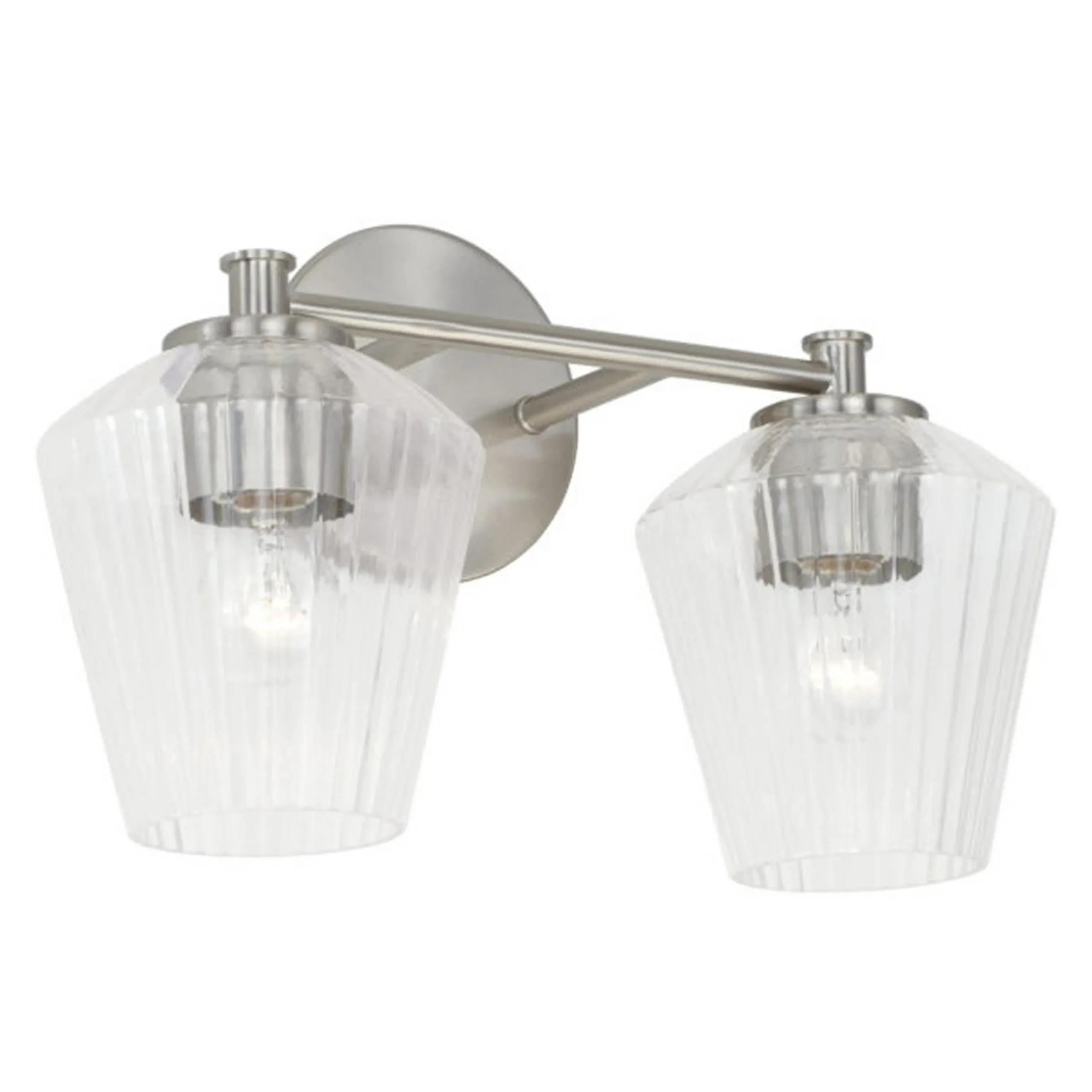 Fluted Felix Vanity Light - 2 Light