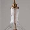 Fluted Globe Pendant