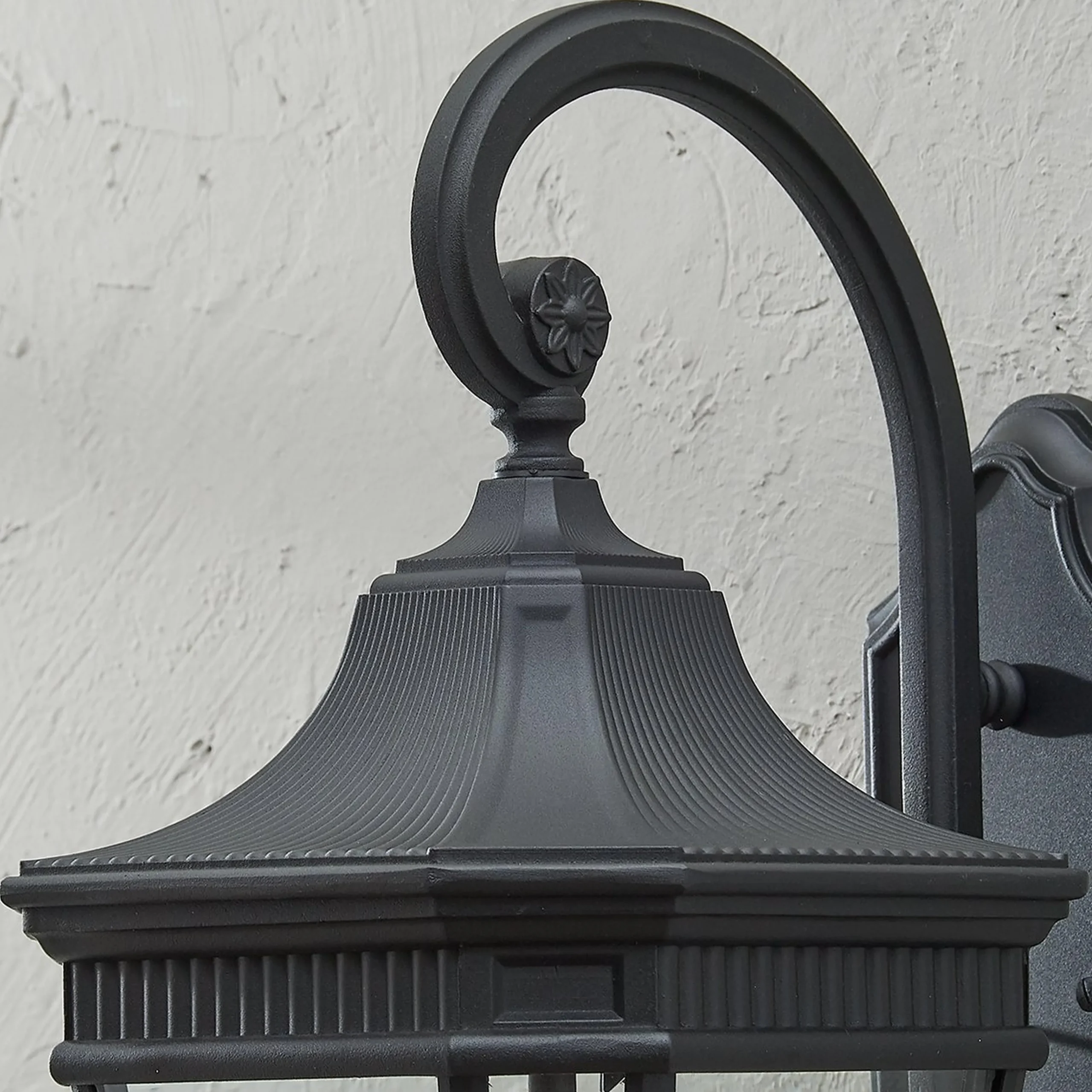 Fluted Trim Outdoor Sconce - Large