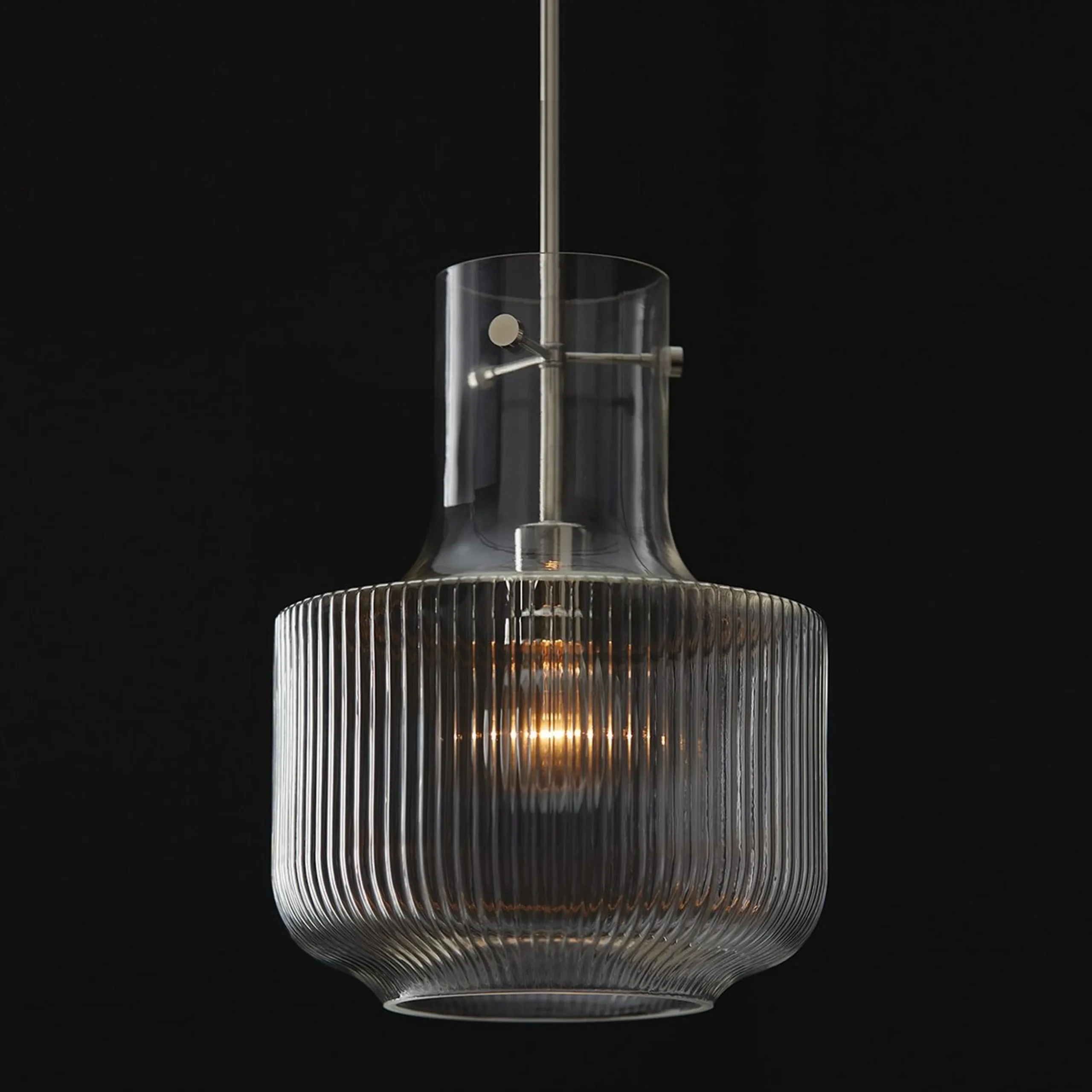 Fluted Tulip Pendant