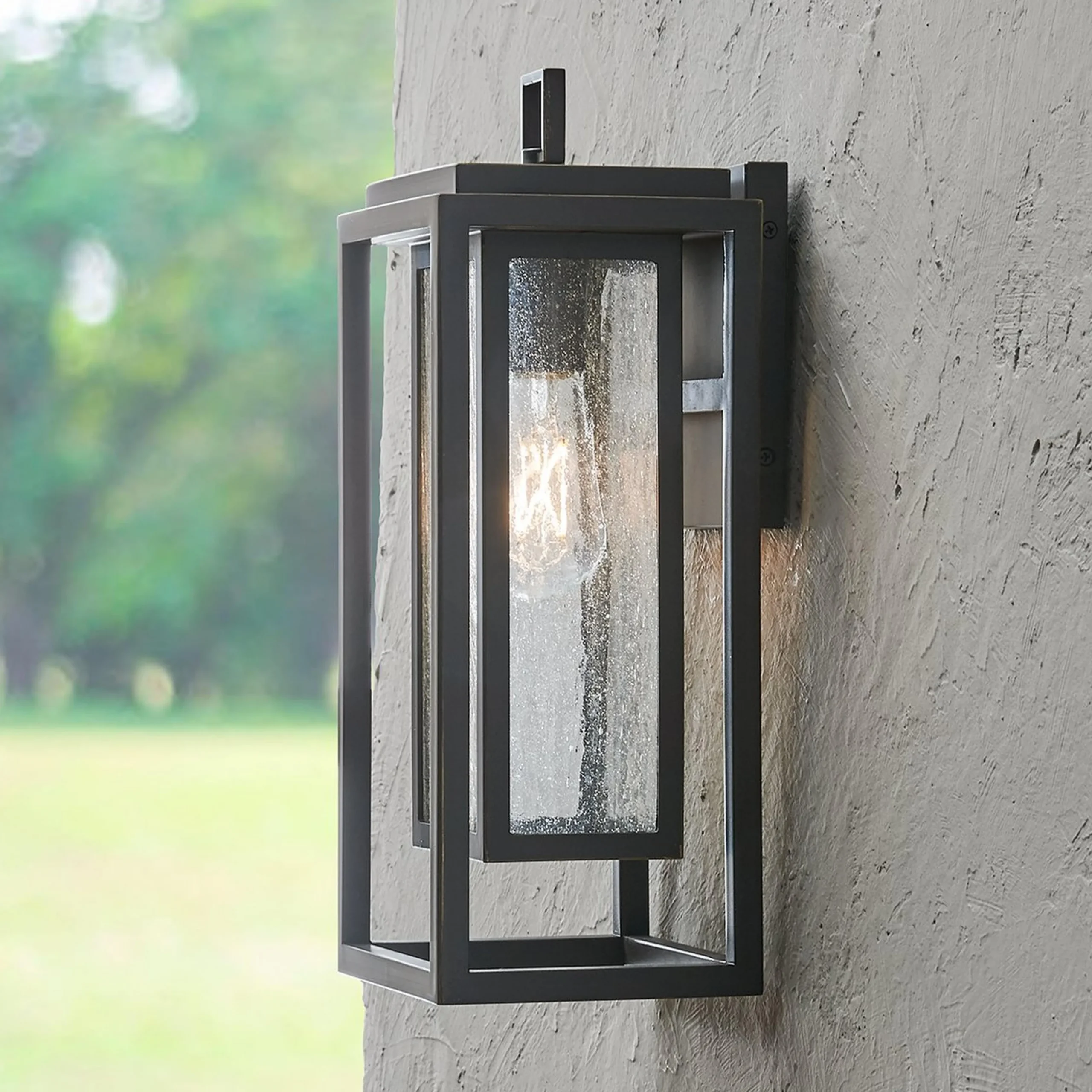 Frame Squared Outdoor Sconce - Medium
