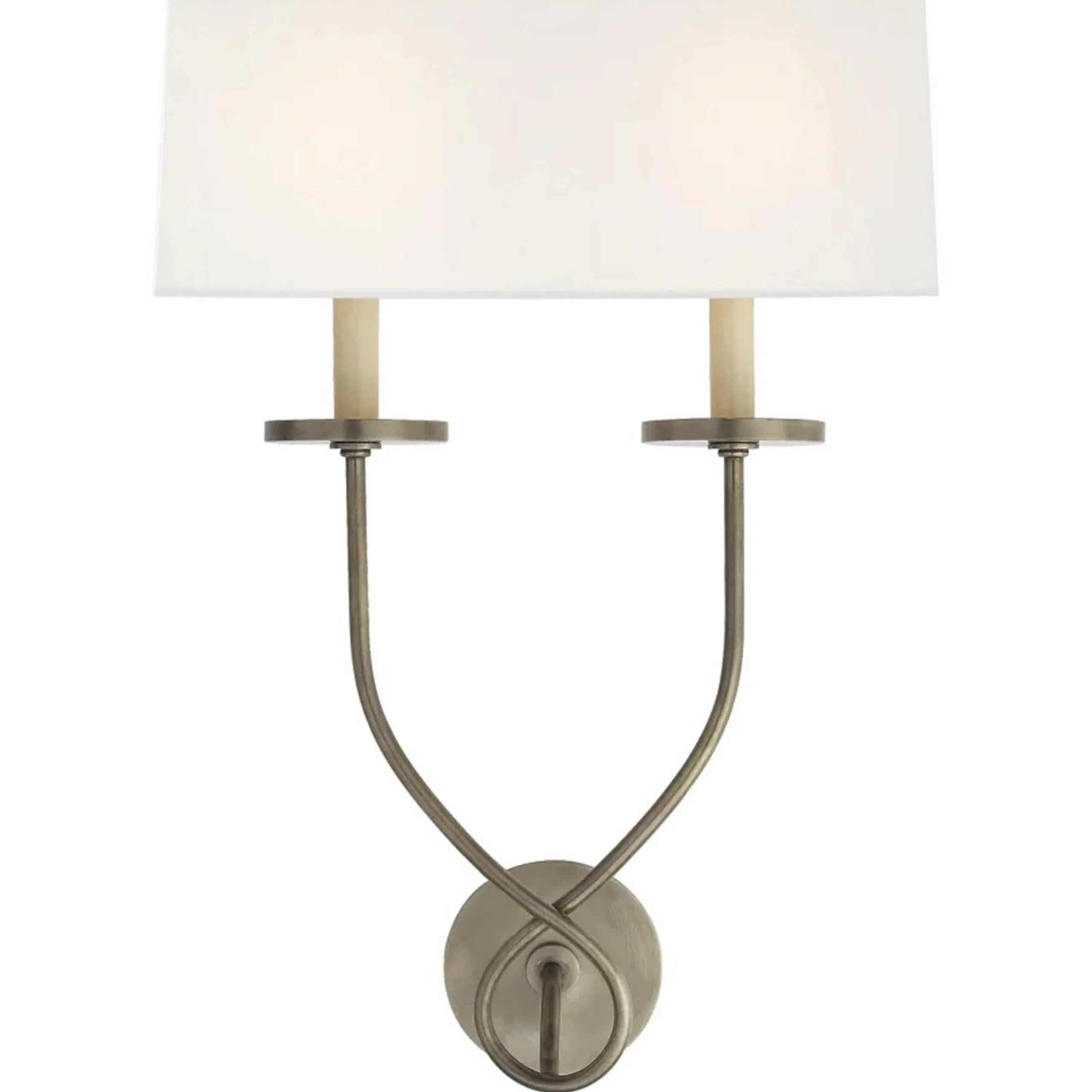 French Twist 2 Light Sconce