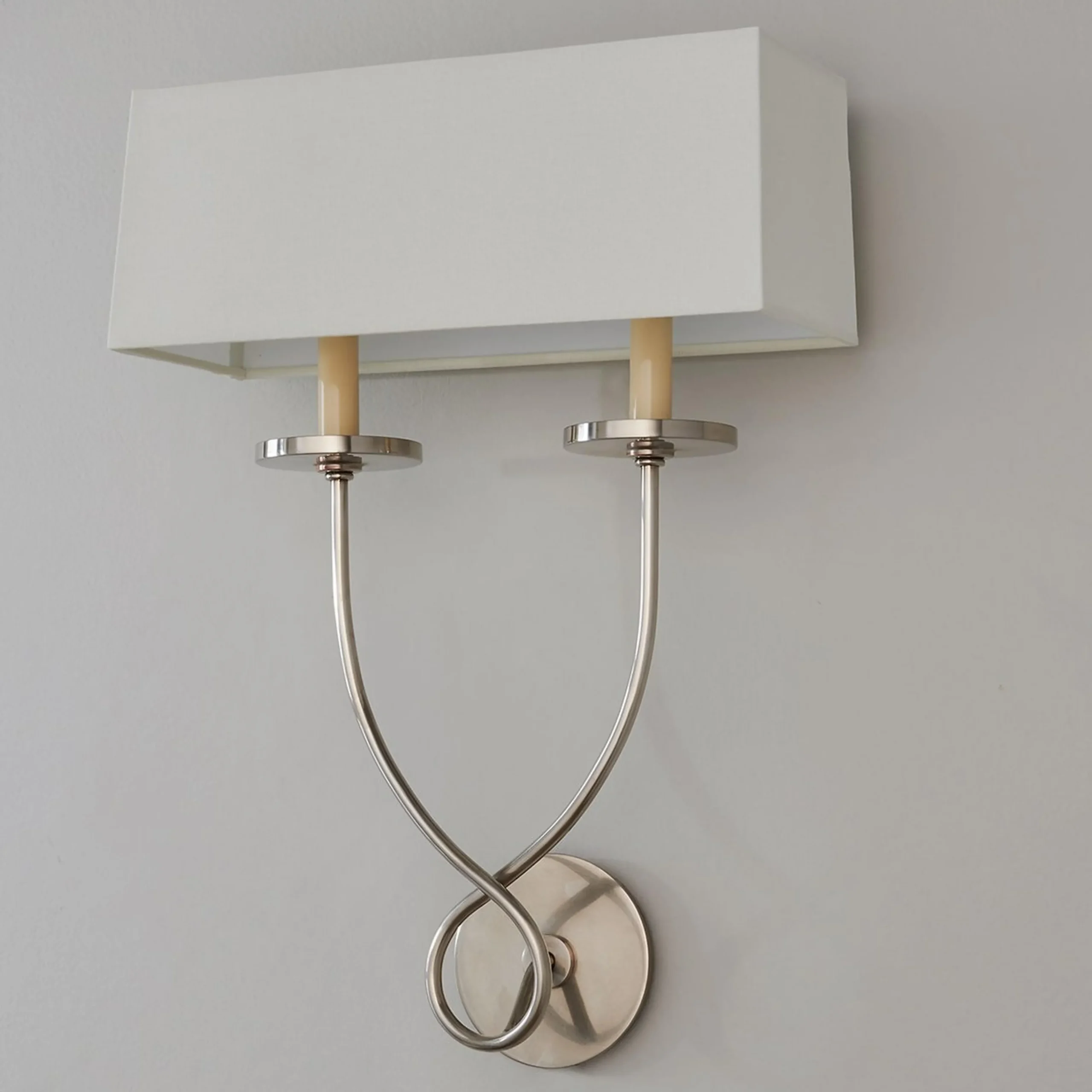French Twist 2 Light Sconce