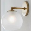 Functional Globe Sconce