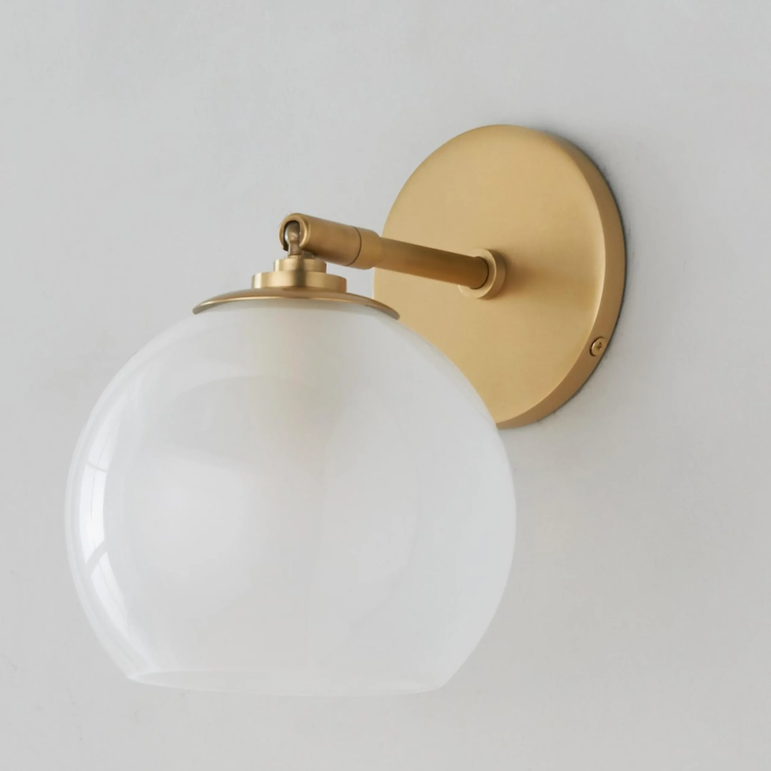 Functional Globe Sconce