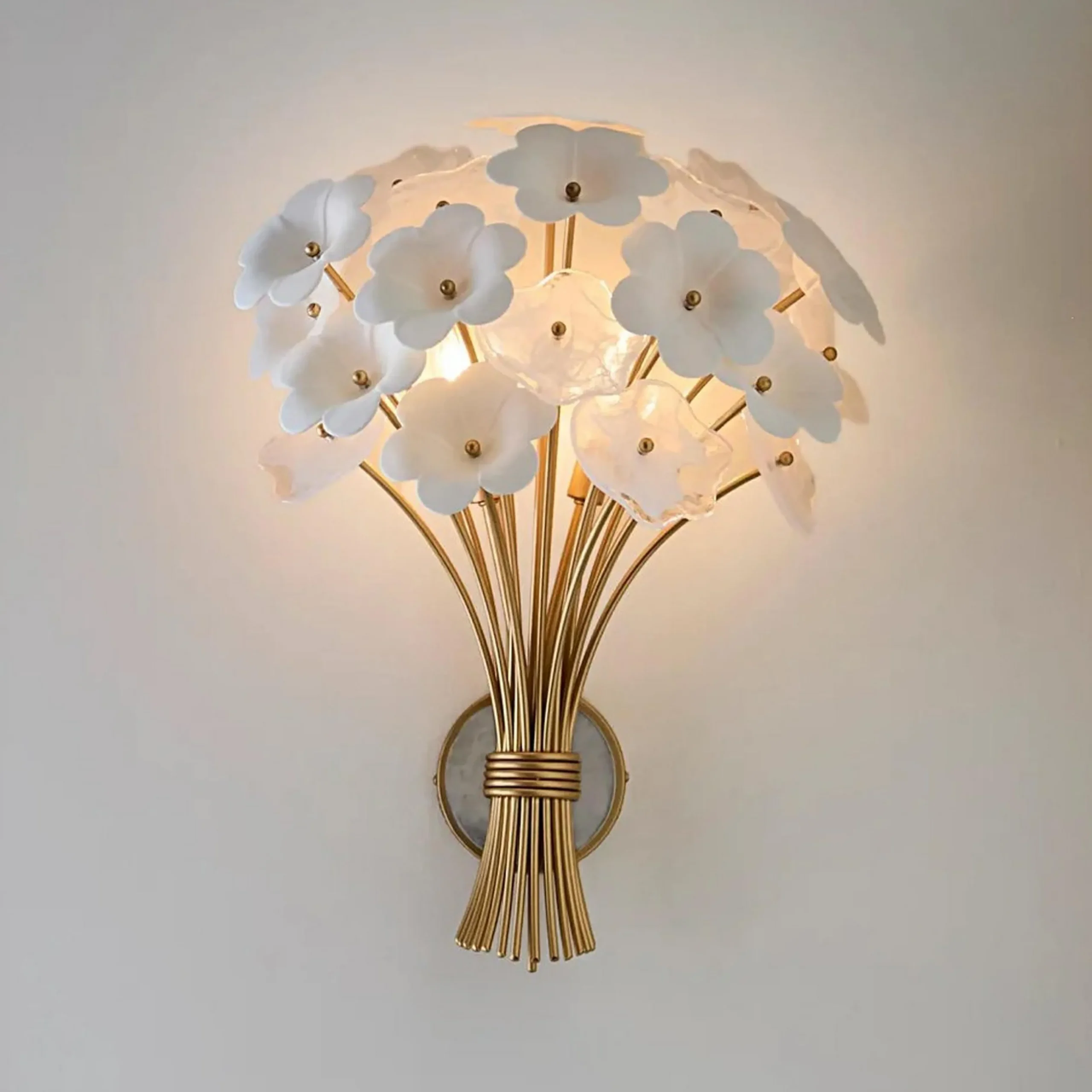 Garden Bloom Bouquet Bath Sconce
