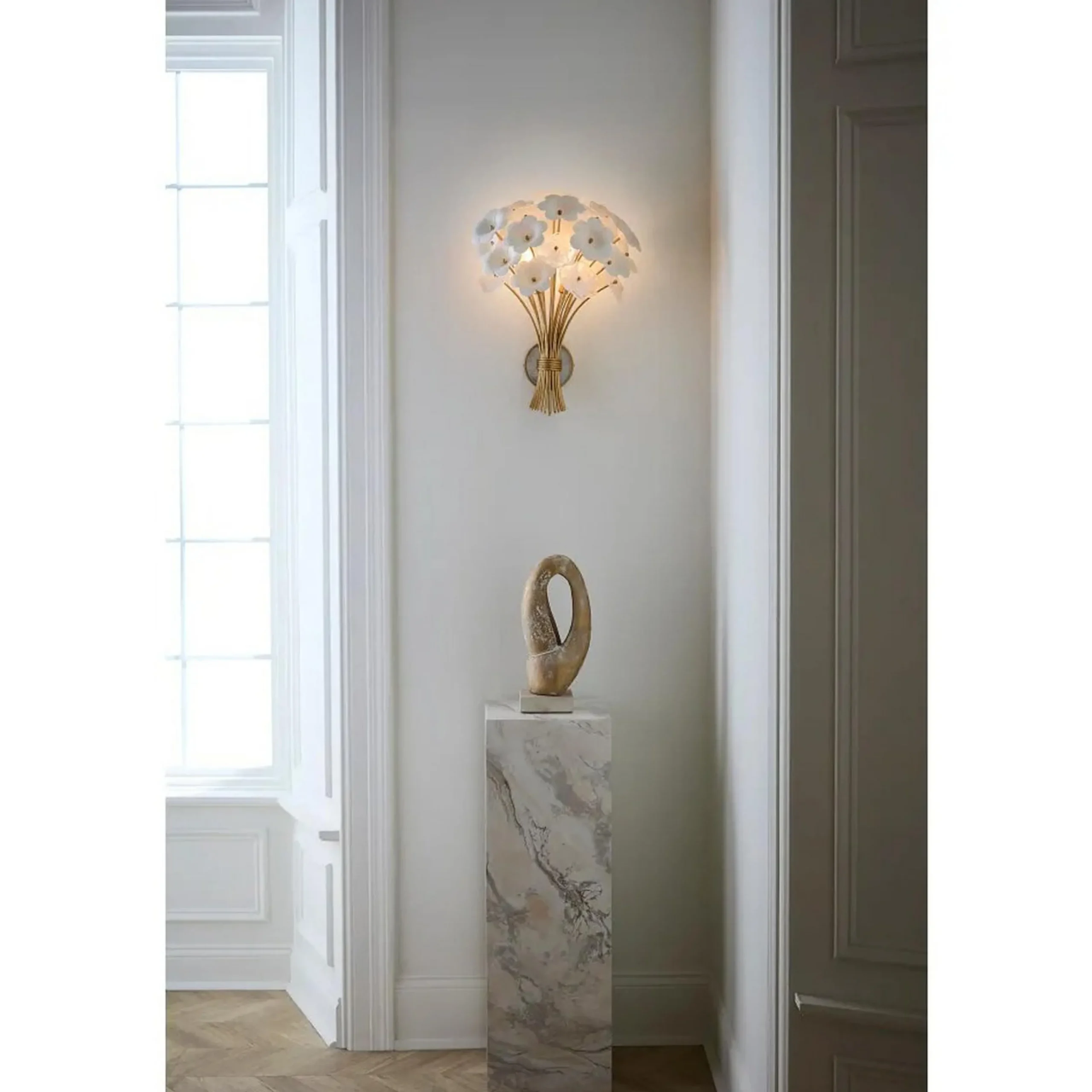 Garden Bloom Bouquet Bath Sconce