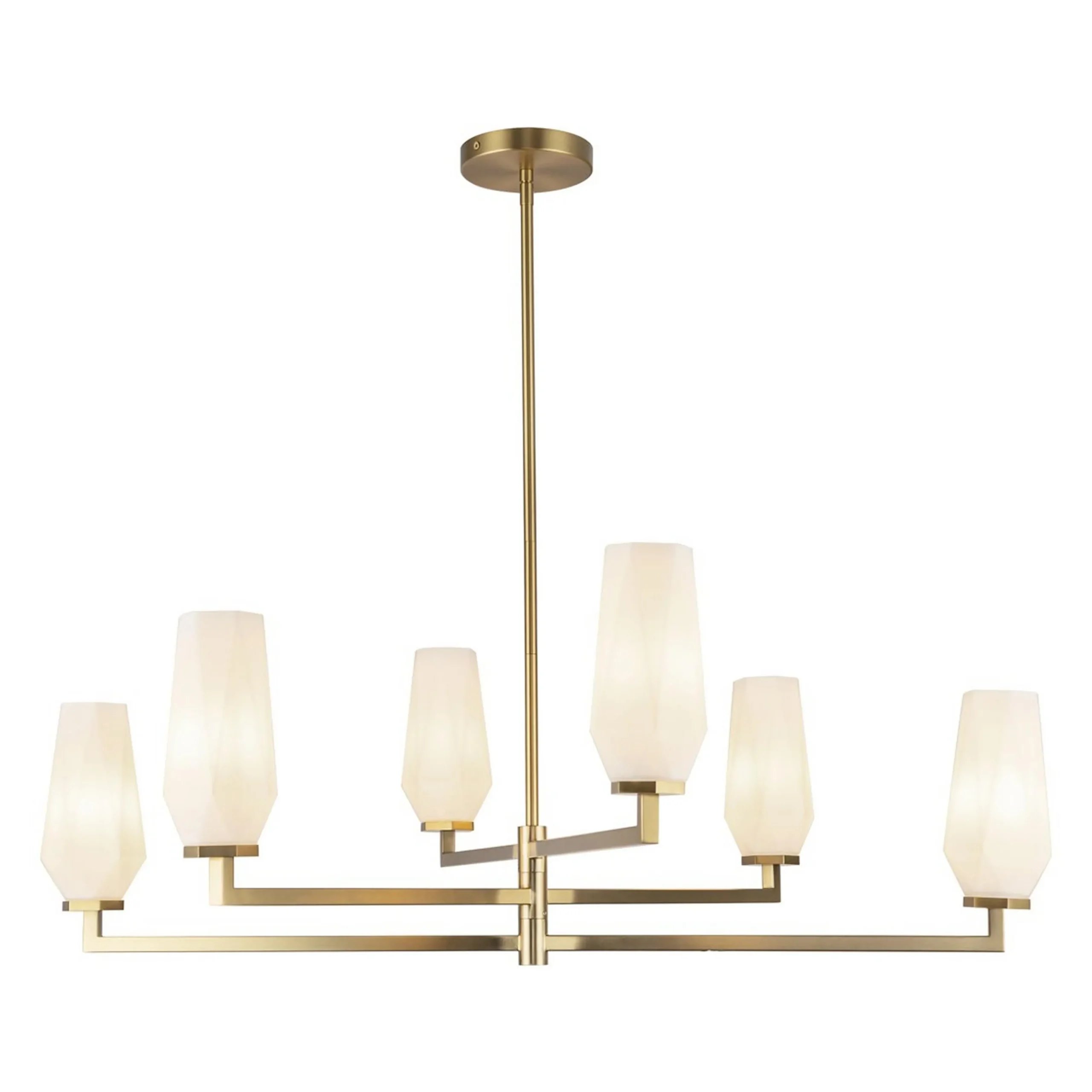 Gem-Cut Chandelier