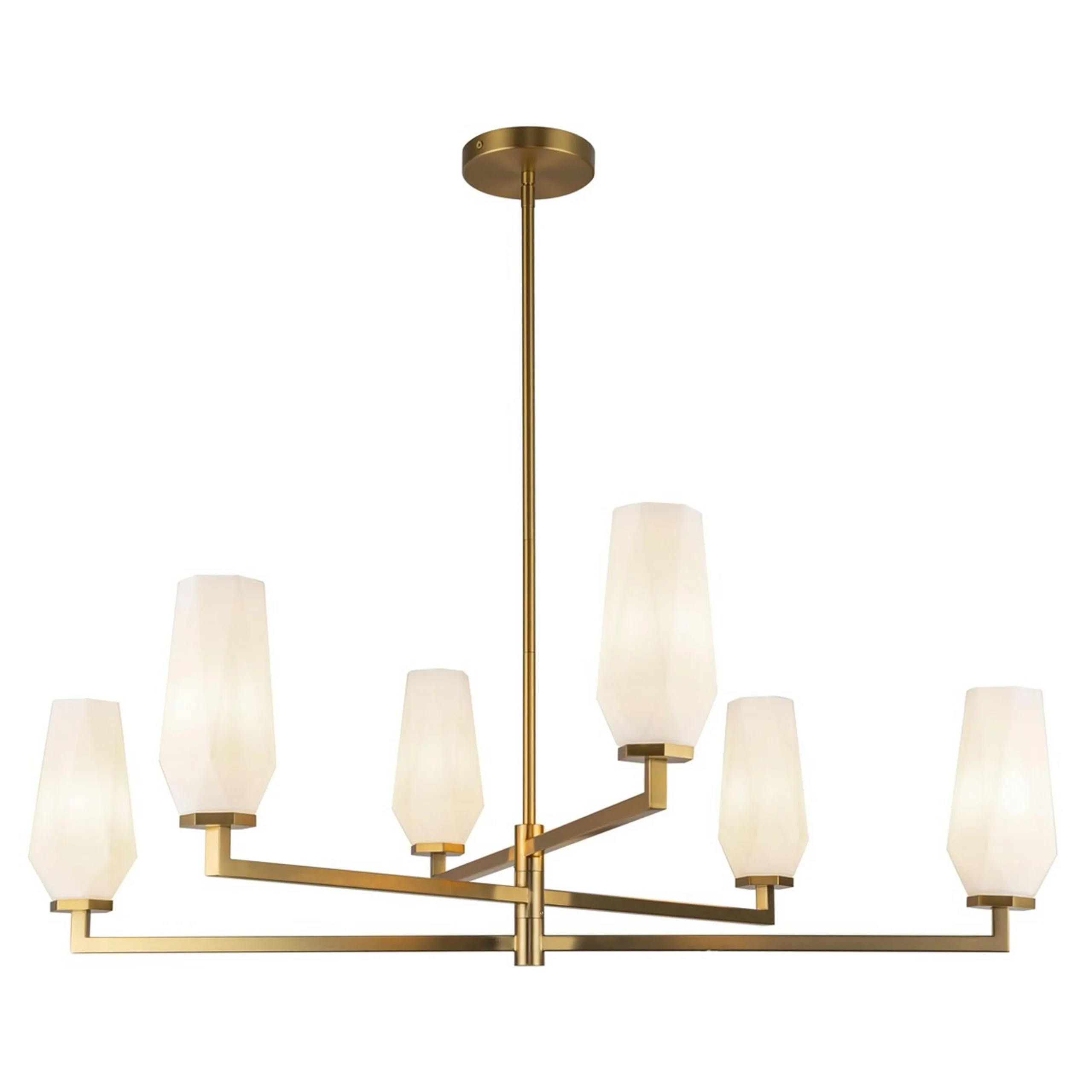 Gem-Cut Chandelier