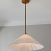 Gently Pleated Pendant - Large