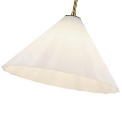 Gently Pleated Pendant - Small