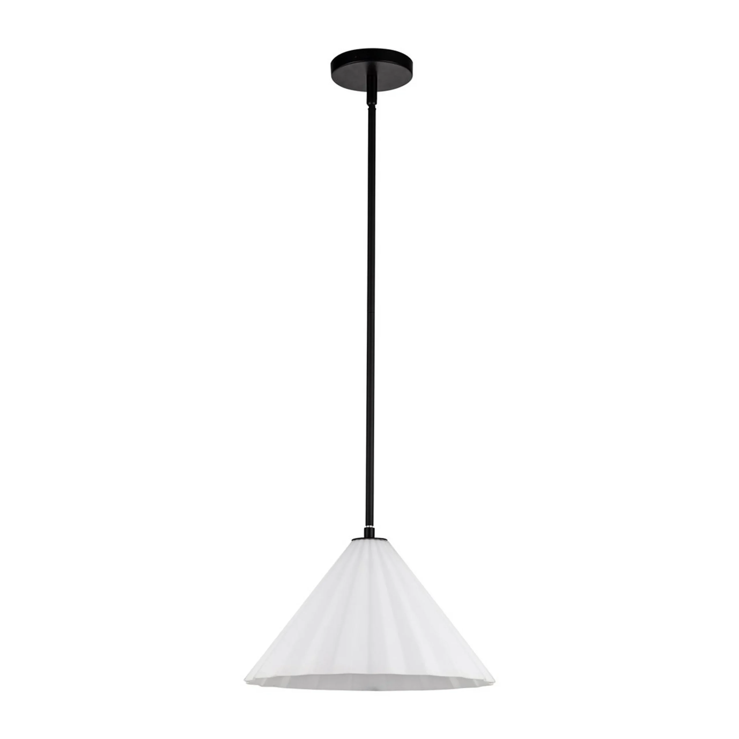 Gently Pleated Pendant - Small