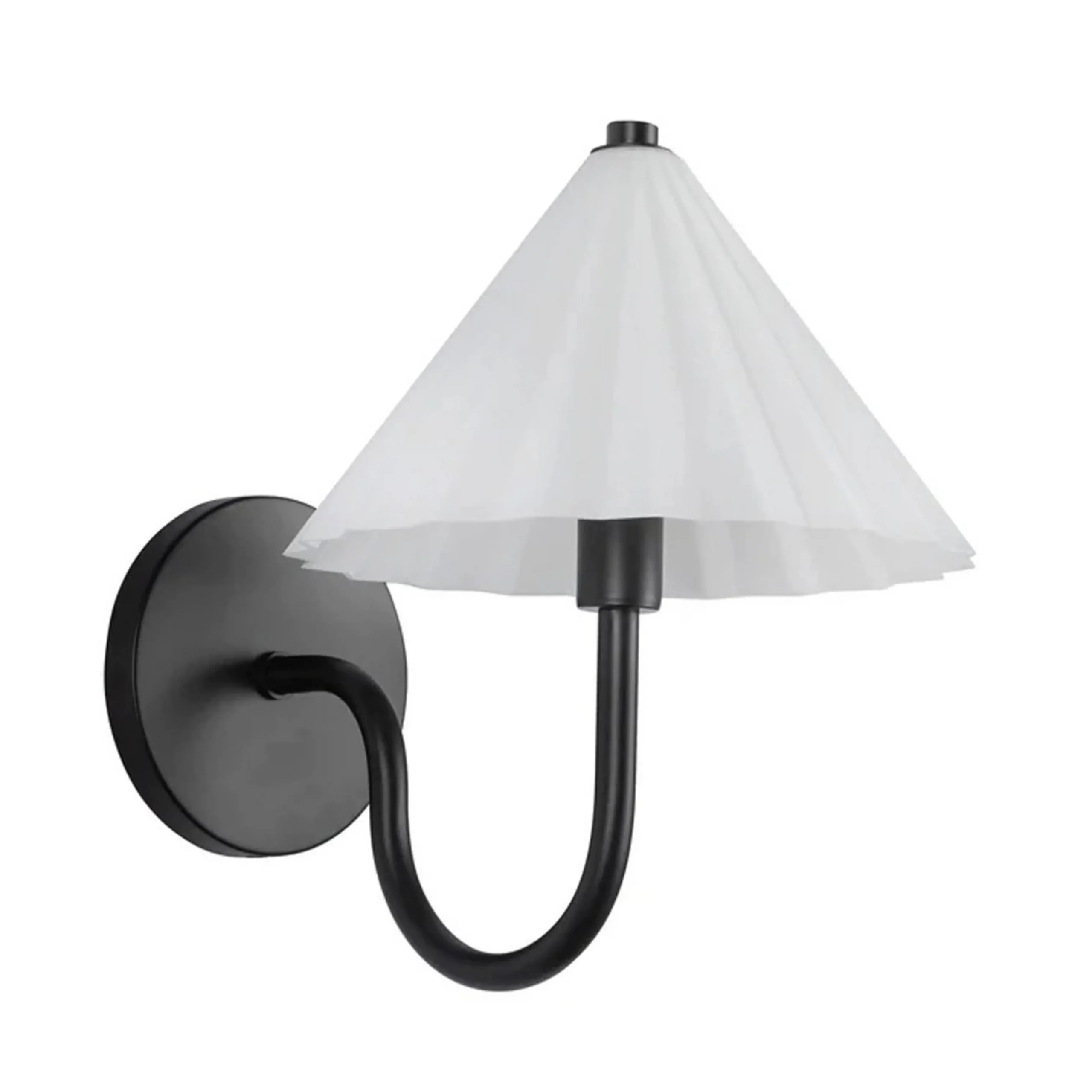 Gently Pleated Sconce