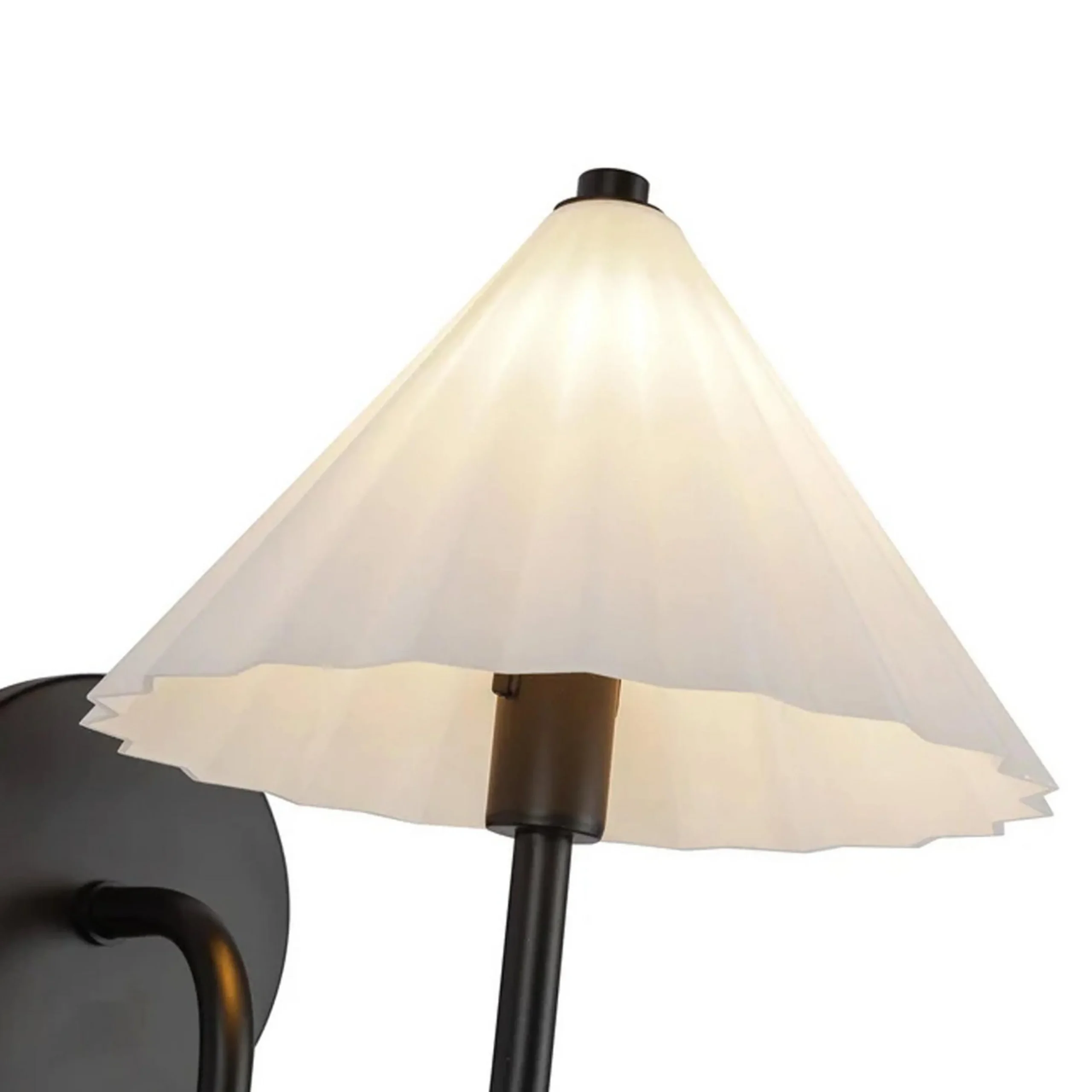 Gently Pleated Sconce