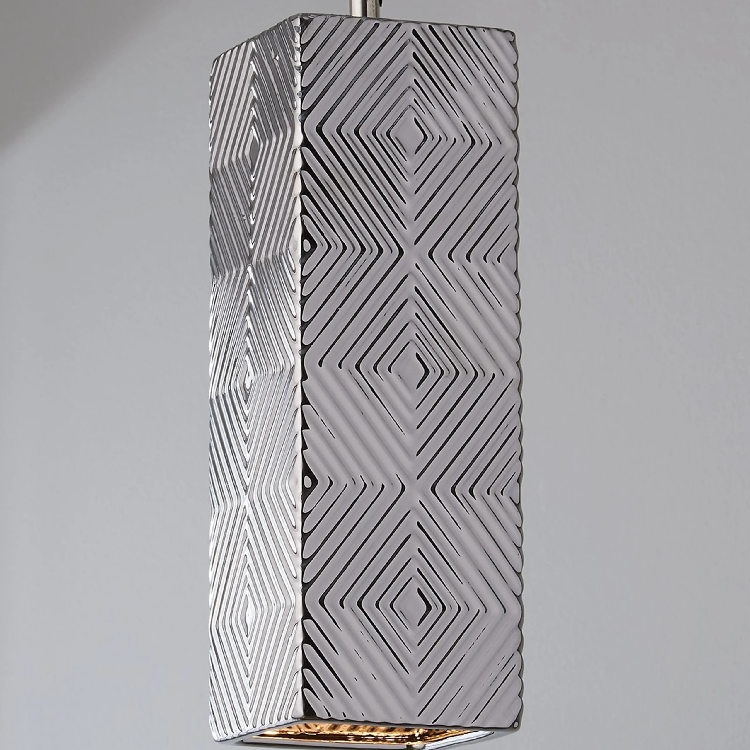 Geometric Tower Pendant