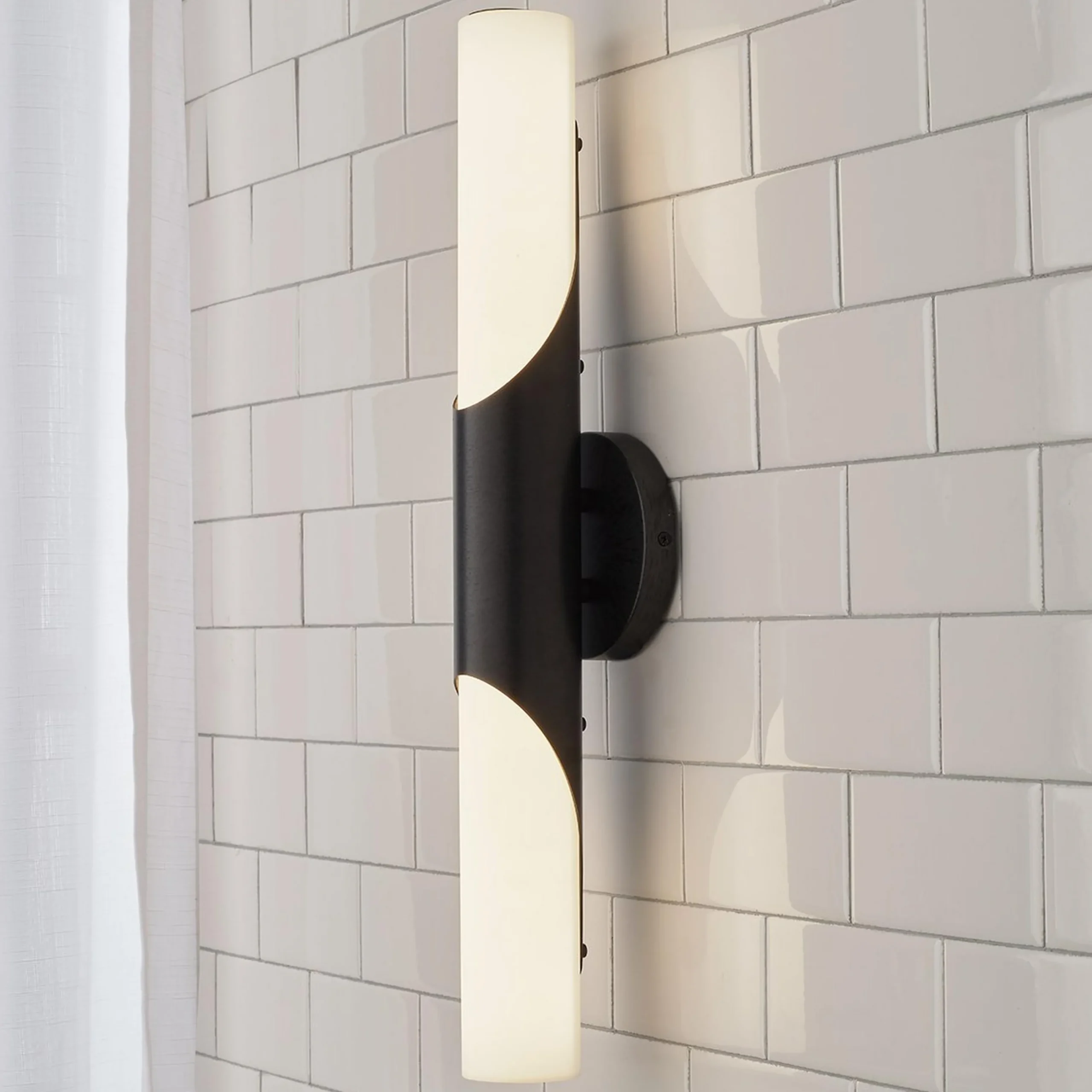 Gibbous LED Vanity Light - Small