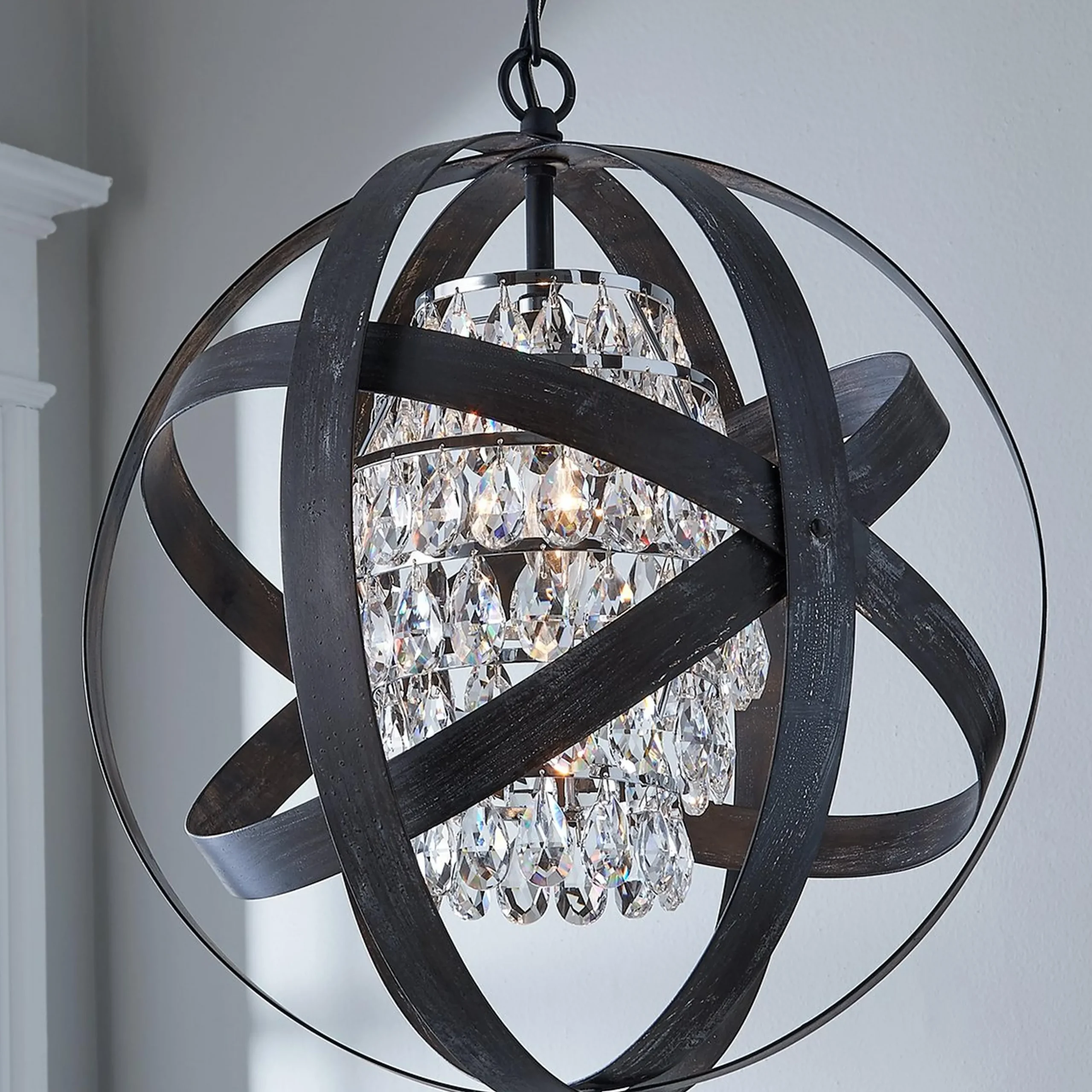 Glam Metal Strap Lantern