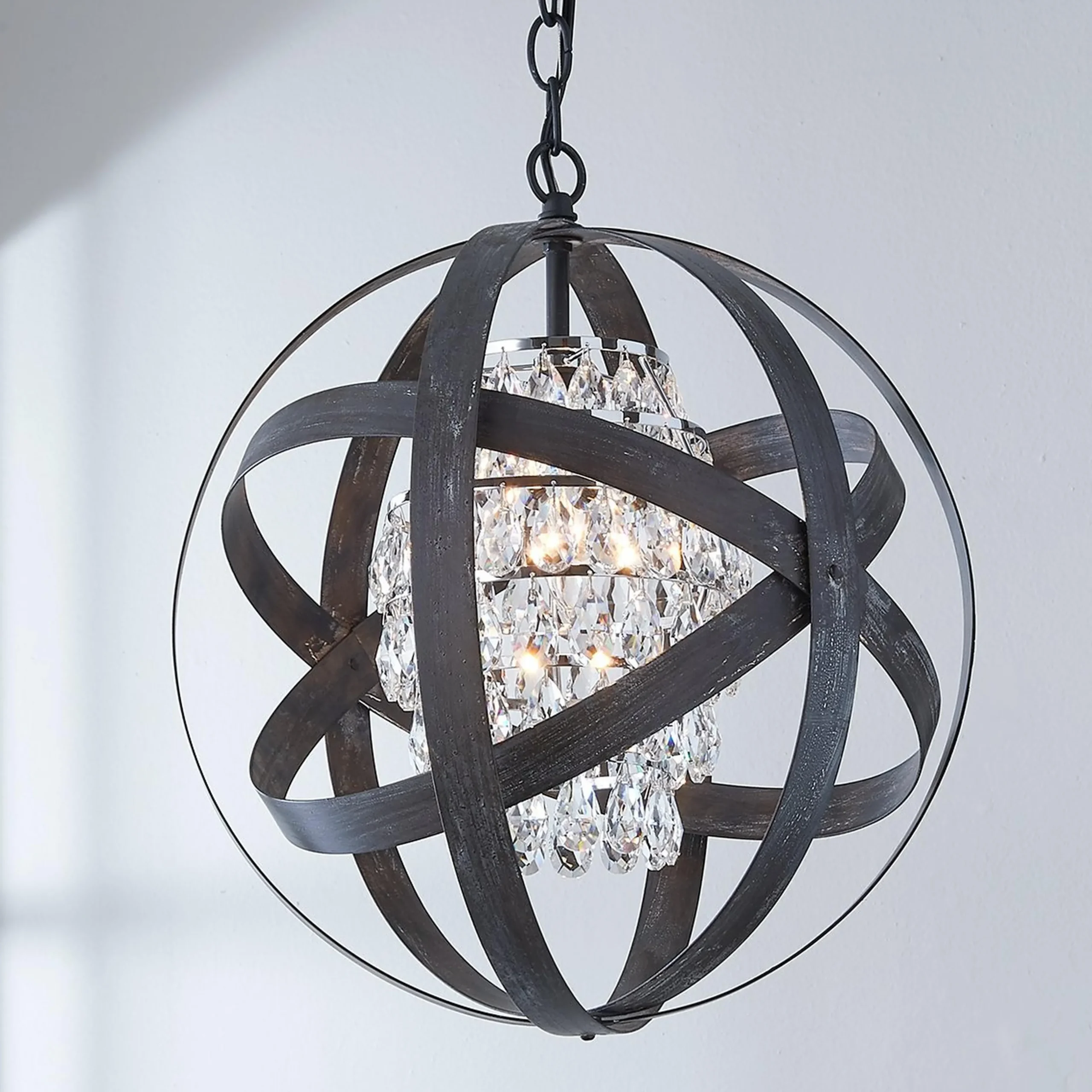 Glam Metal Strap Lantern