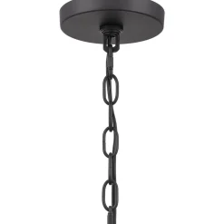 Glass Layered Sphere Chandelier