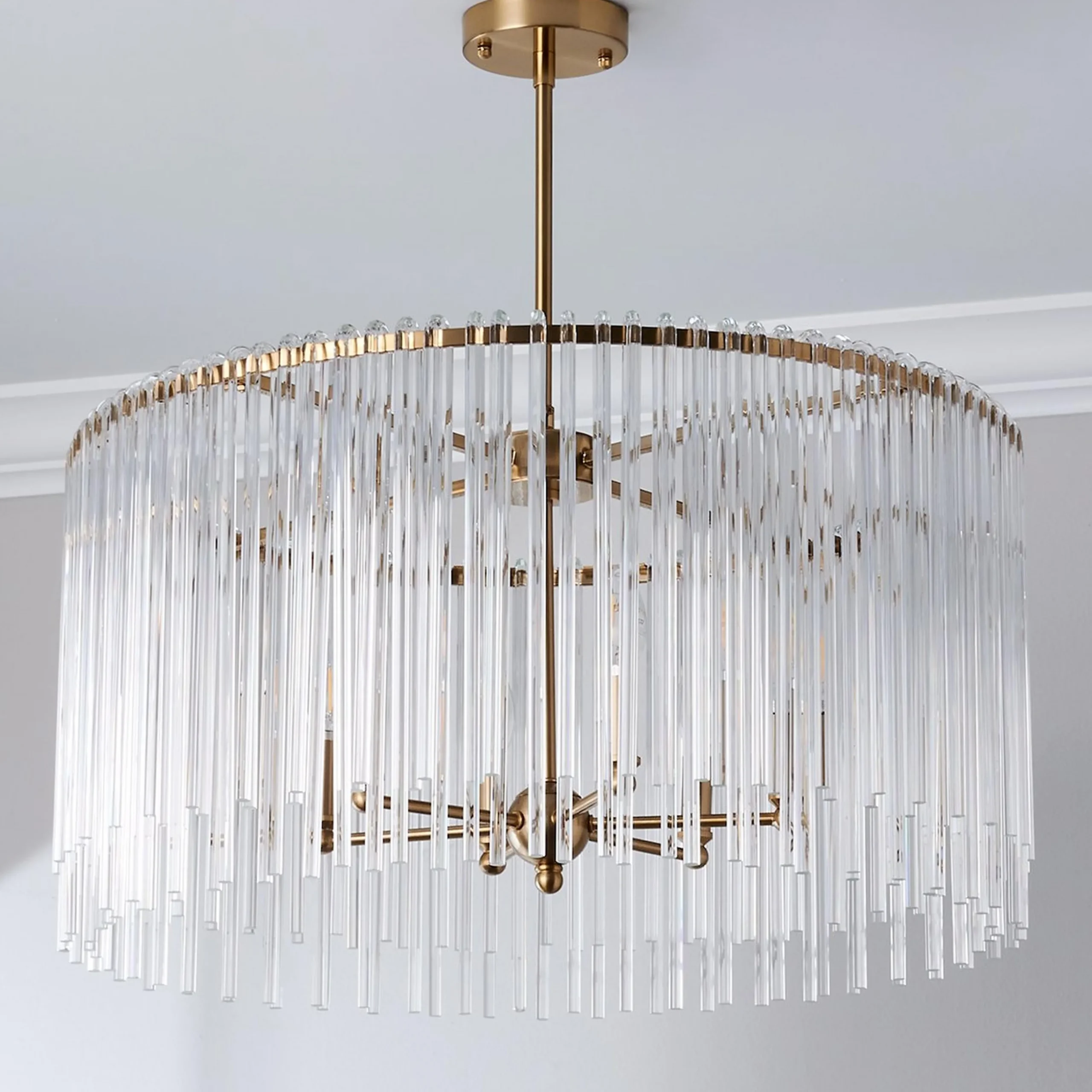 Glass-cicles Chandelier
