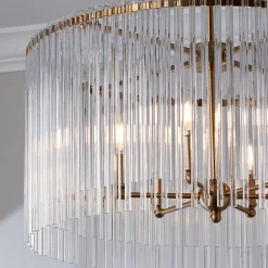Glass-cicles Chandelier