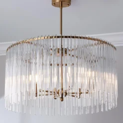 Glass-cicles Chandelier