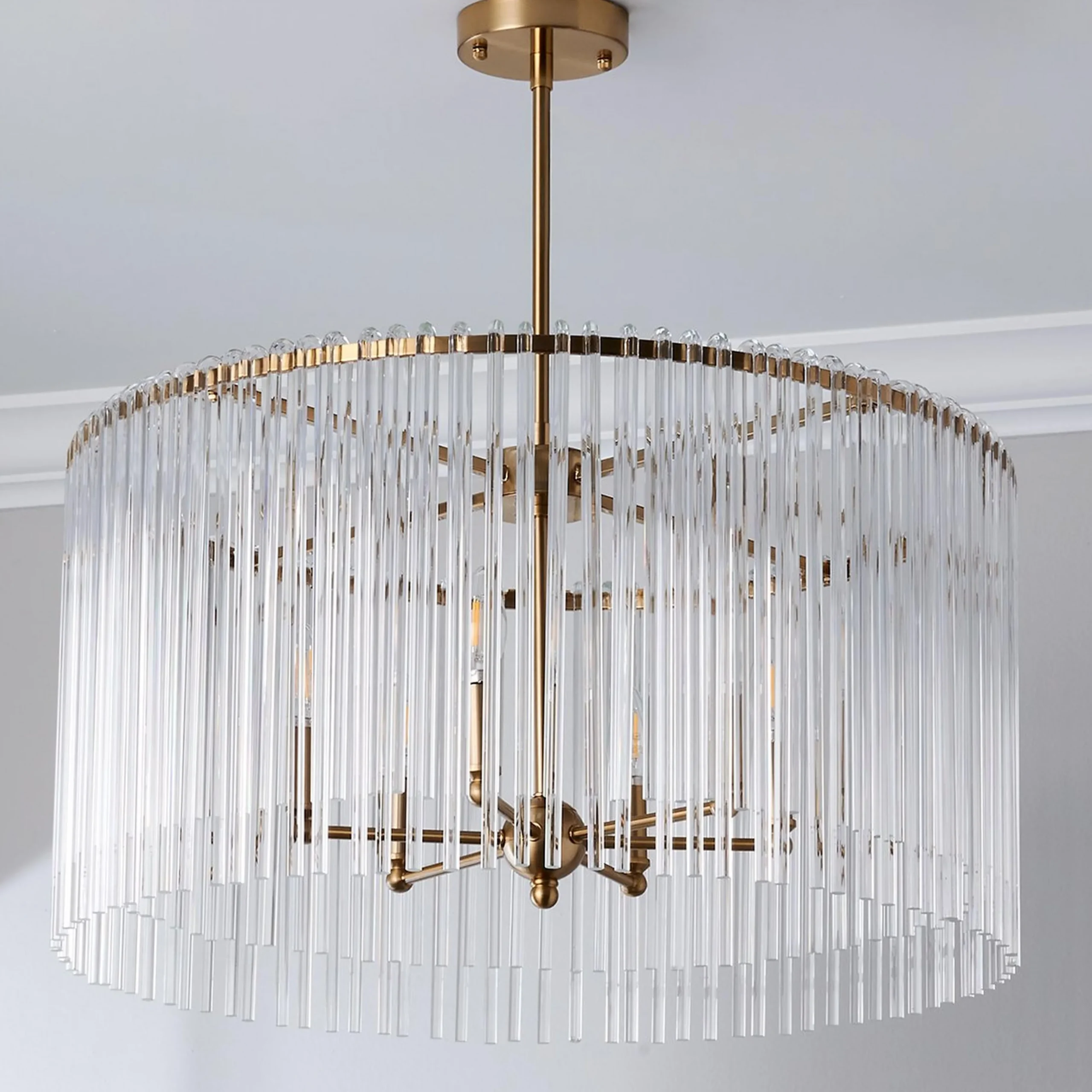 Glass-cicles Chandelier