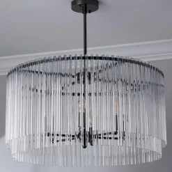 Glass-cicles Chandelier