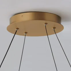 Gleaming Halo LED Chandelier - Small