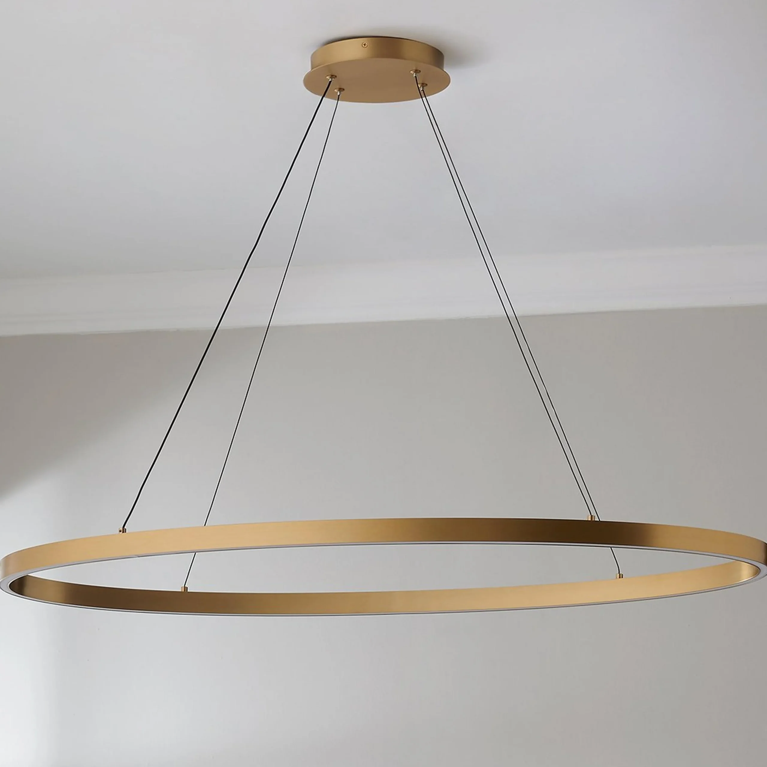 Gleaming Halo LED Chandelier - Small