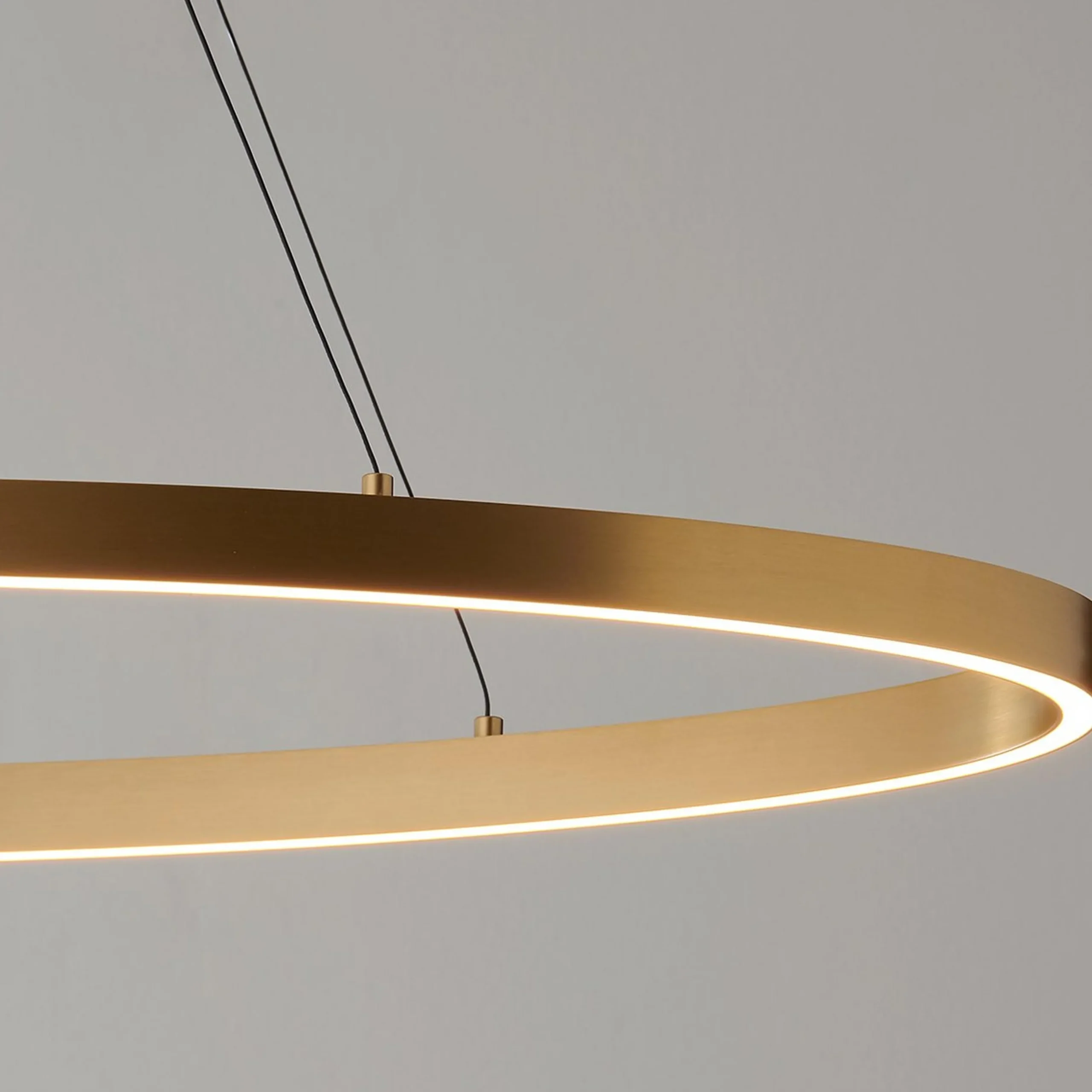 Gleaming Halo LED Chandelier - Small