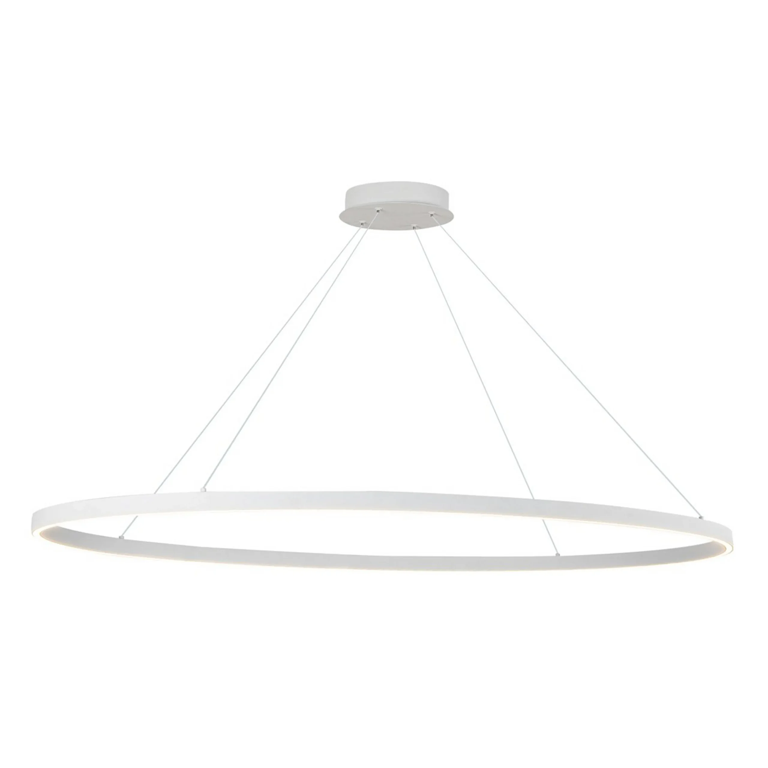 Gleaming Halo LED Chandelier - Medium