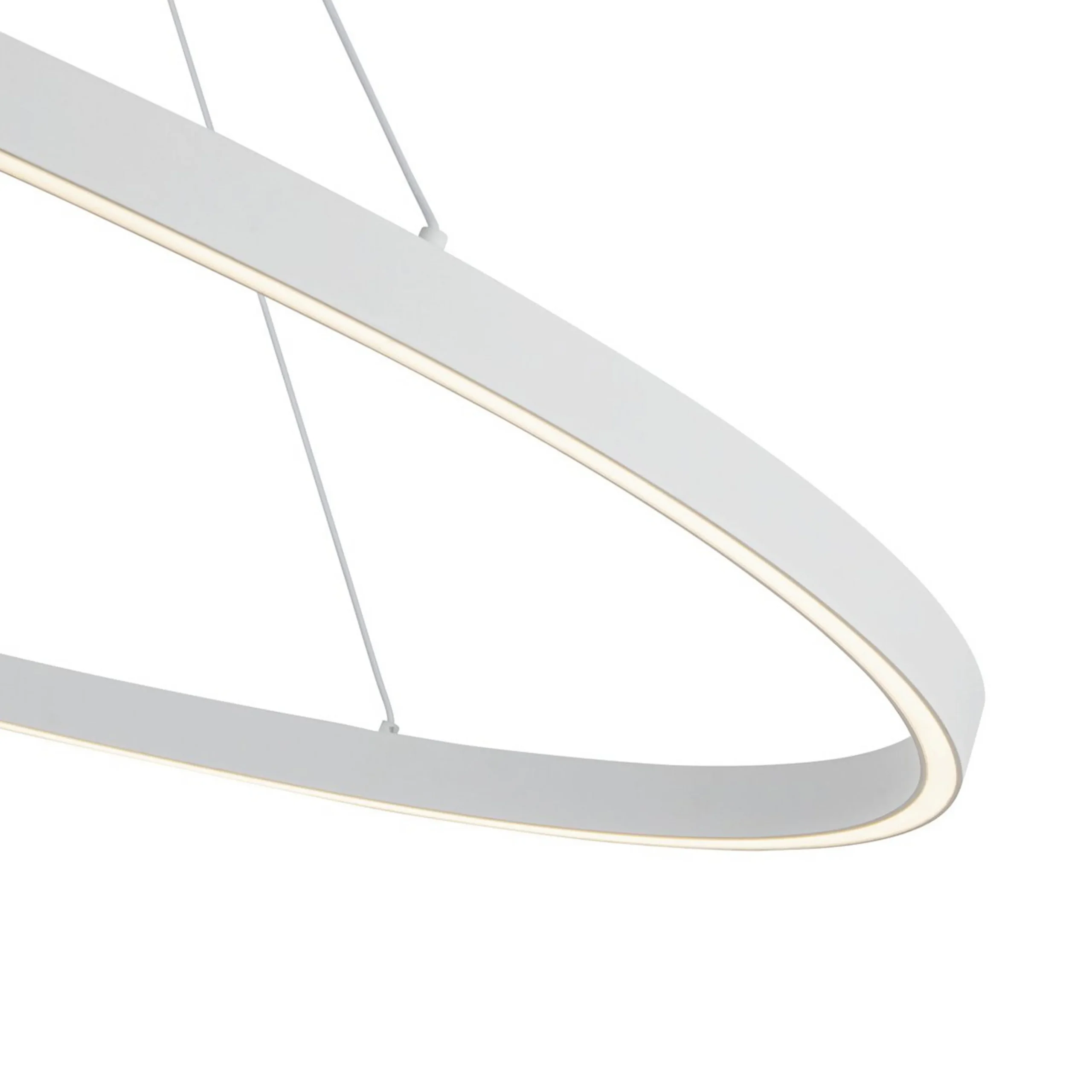 Gleaming Halo LED Chandelier - Medium