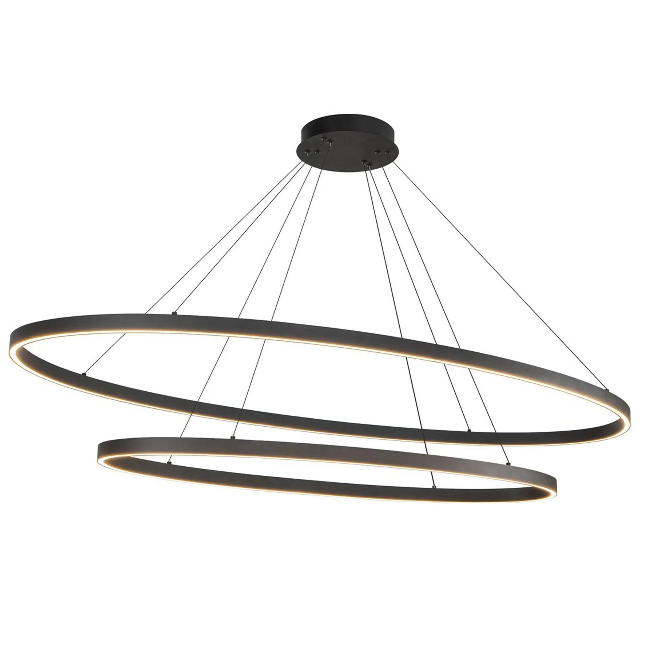 Gleaming Halo LED Chandelier - Large