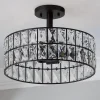Glinting Glam Semi-Flush Ceiling Light