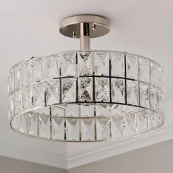 Glinting Glam Semi-Flush Ceiling Light
