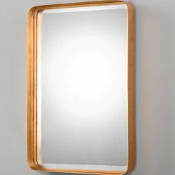Golden Metal Edge Mirror