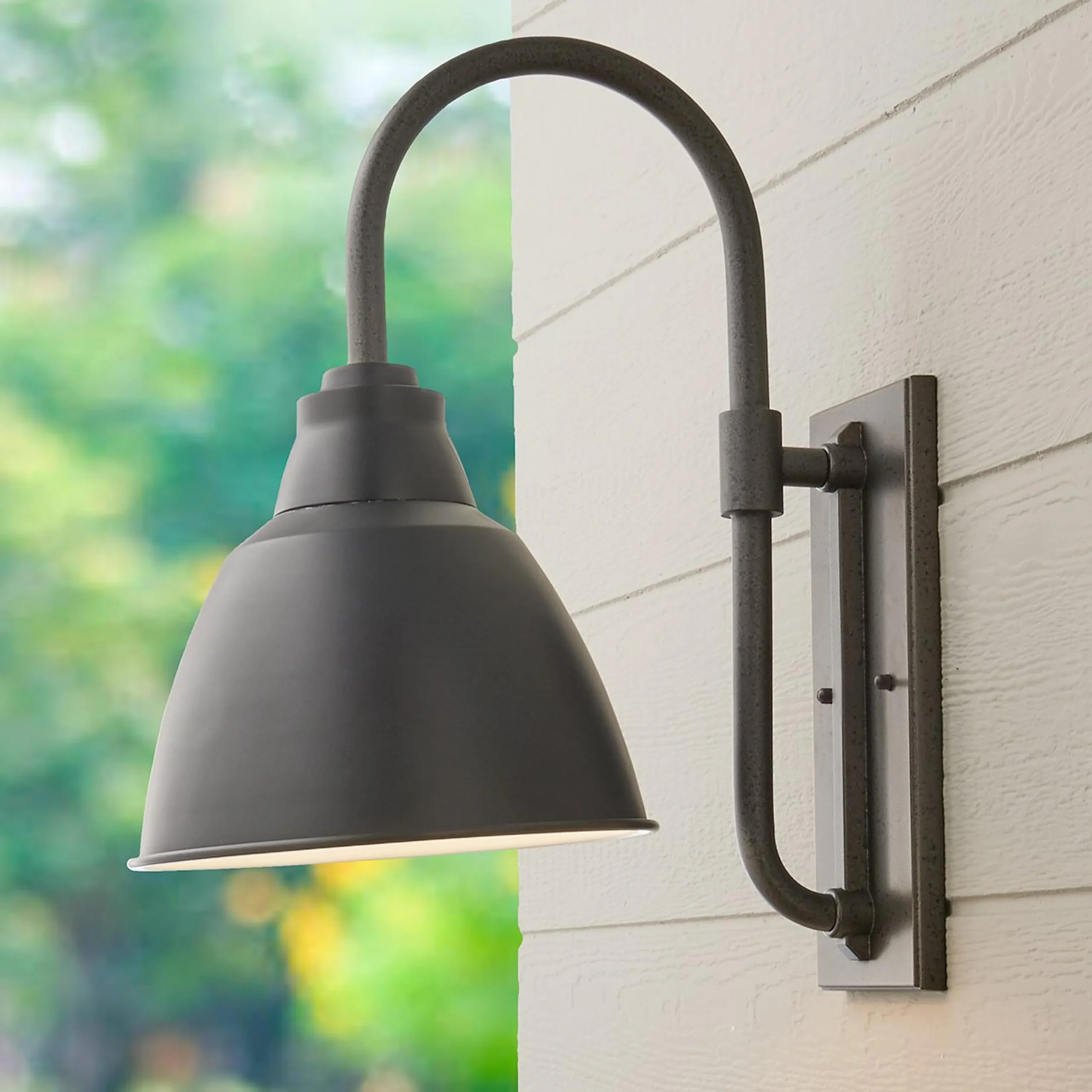 Gooseneck Outdoor Sconce - Large