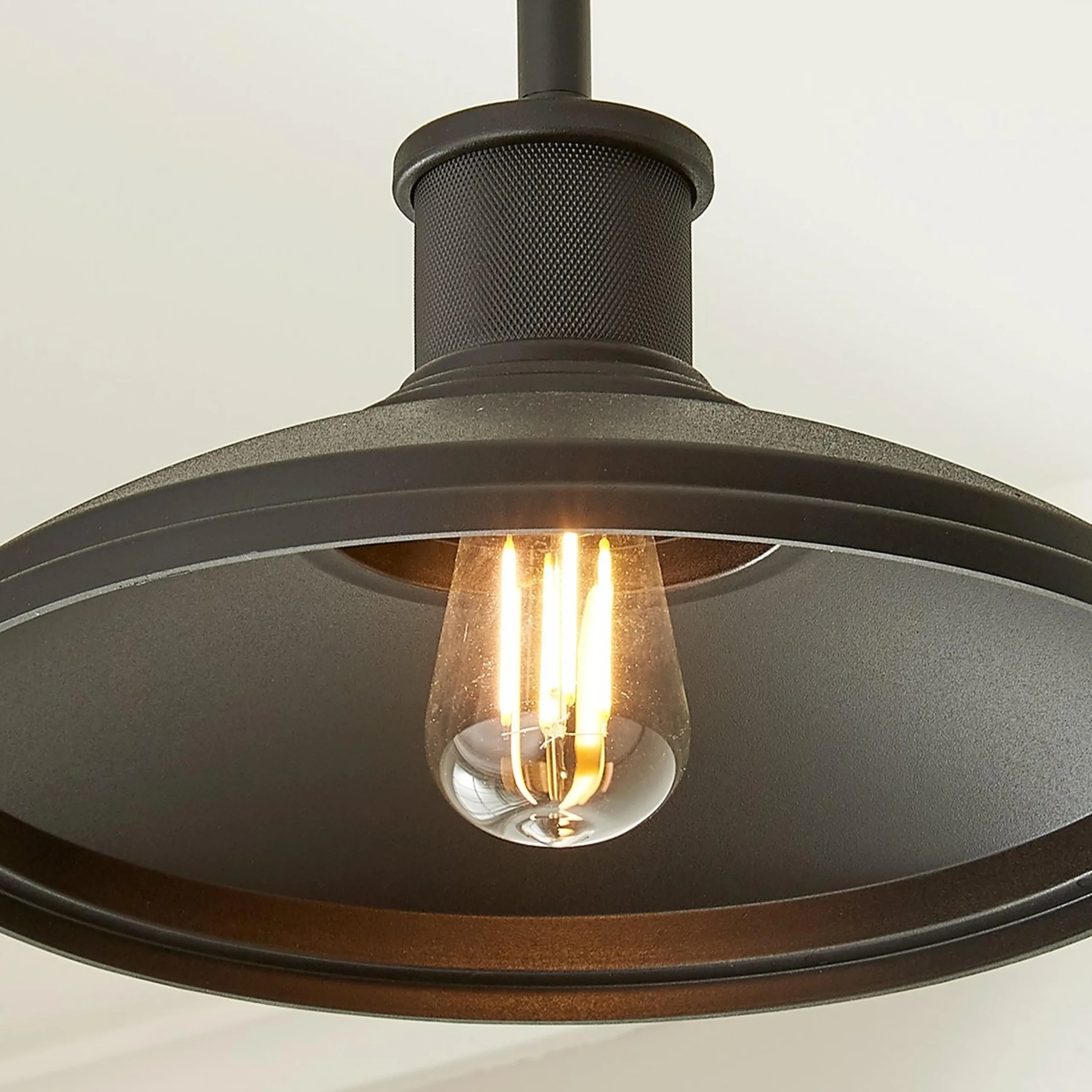 Gooseneck Warehouse Convertible Ceiling Light