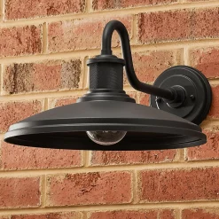 Gooseneck Warehouse Outdoor Sconce - Large