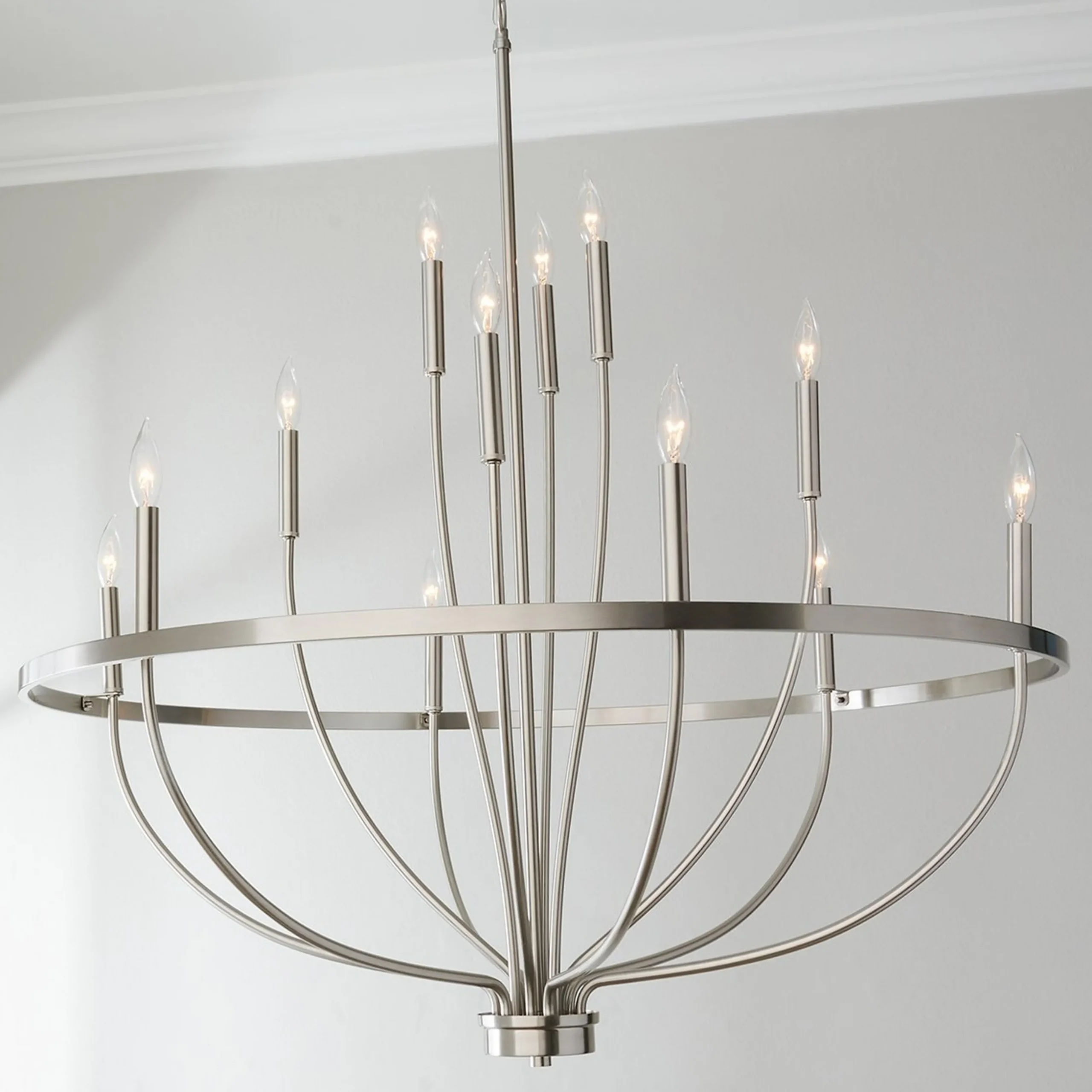 Graceful Curve Chandelier - Large
