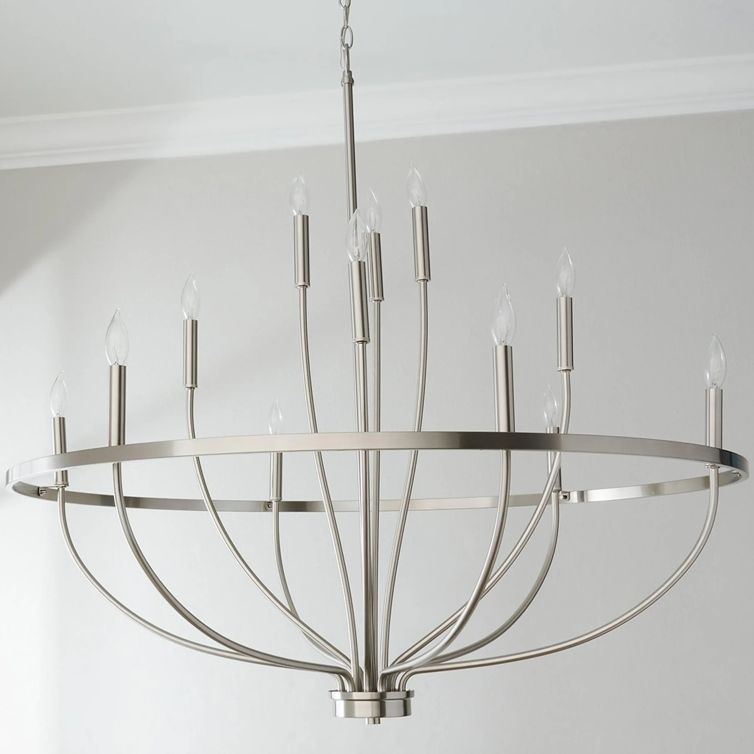 Graceful Curve Chandelier - Large