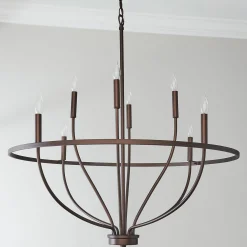 Graceful Curve Chandelier - Medium