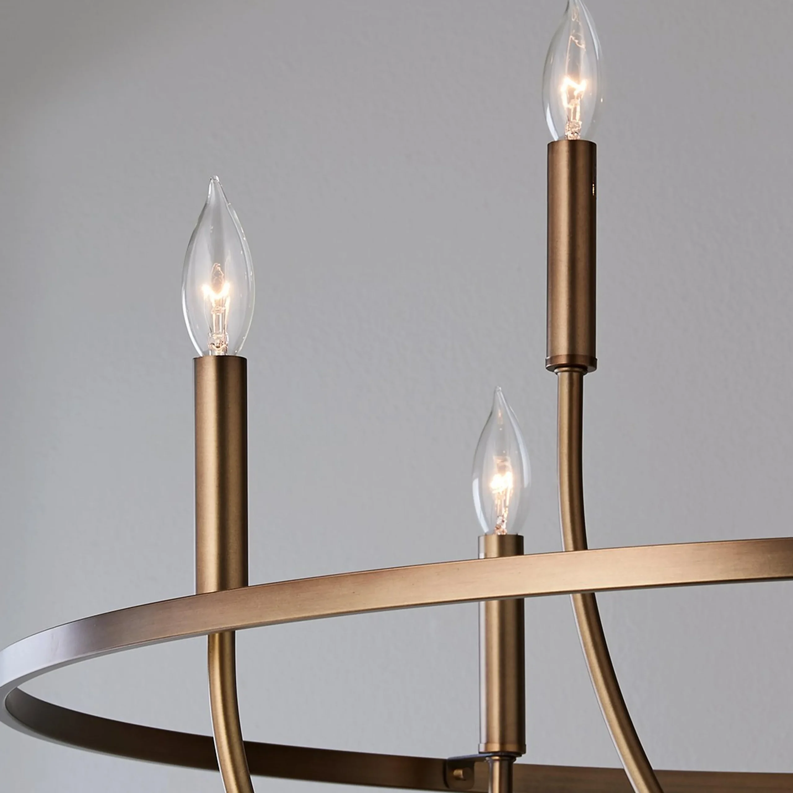 Graceful Curve Chandelier - Medium