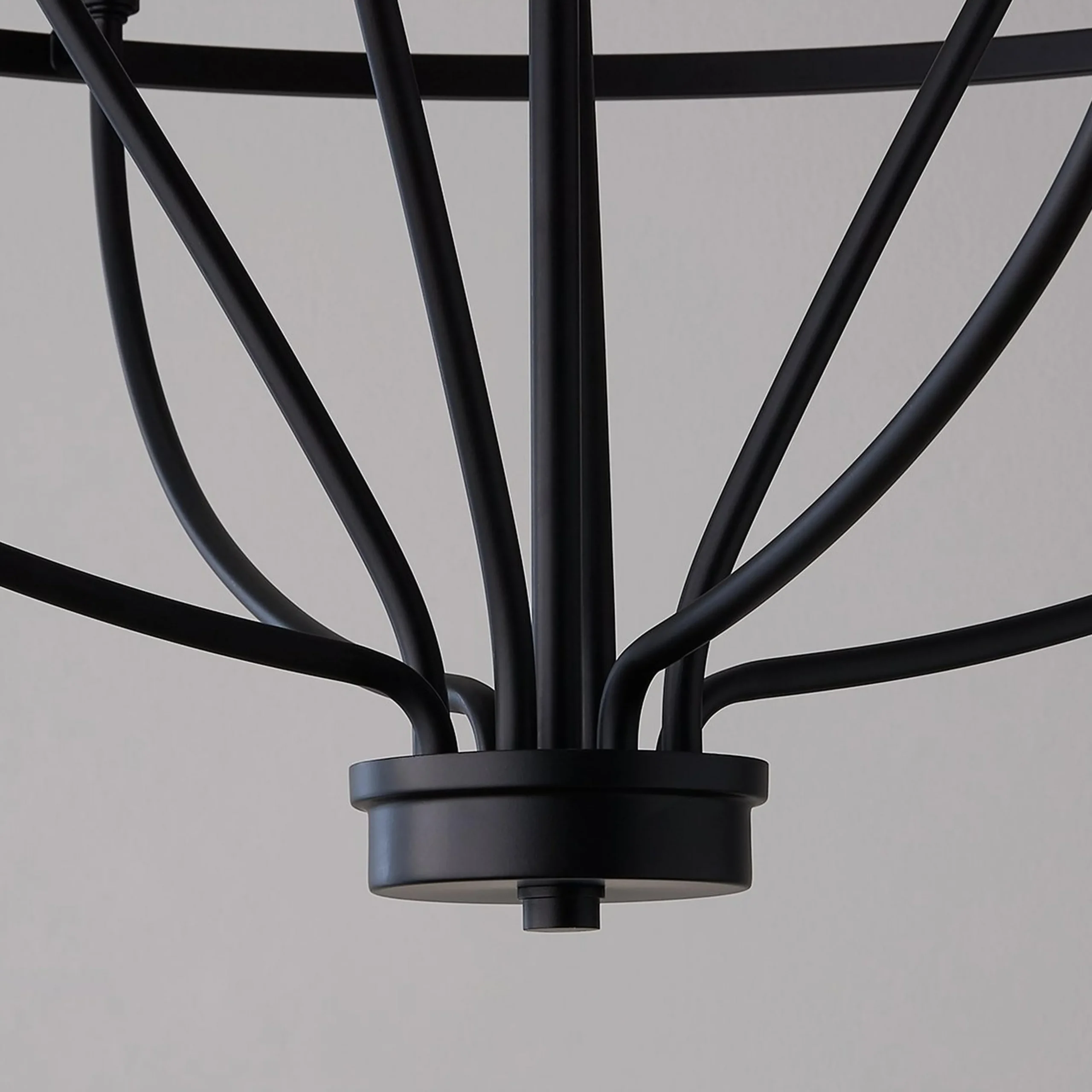 Graceful Curve Chandelier - Medium
