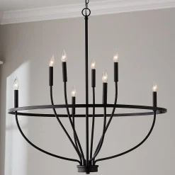 Graceful Curve Chandelier - Medium